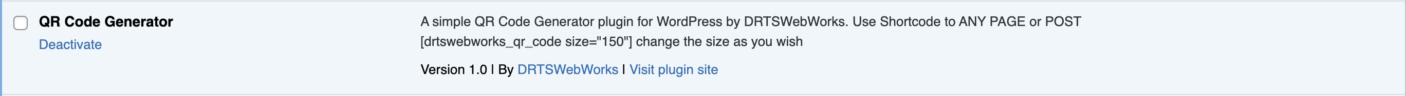 qr code generator, qr code generator for wordpress, qr code generator wordpress plugin
